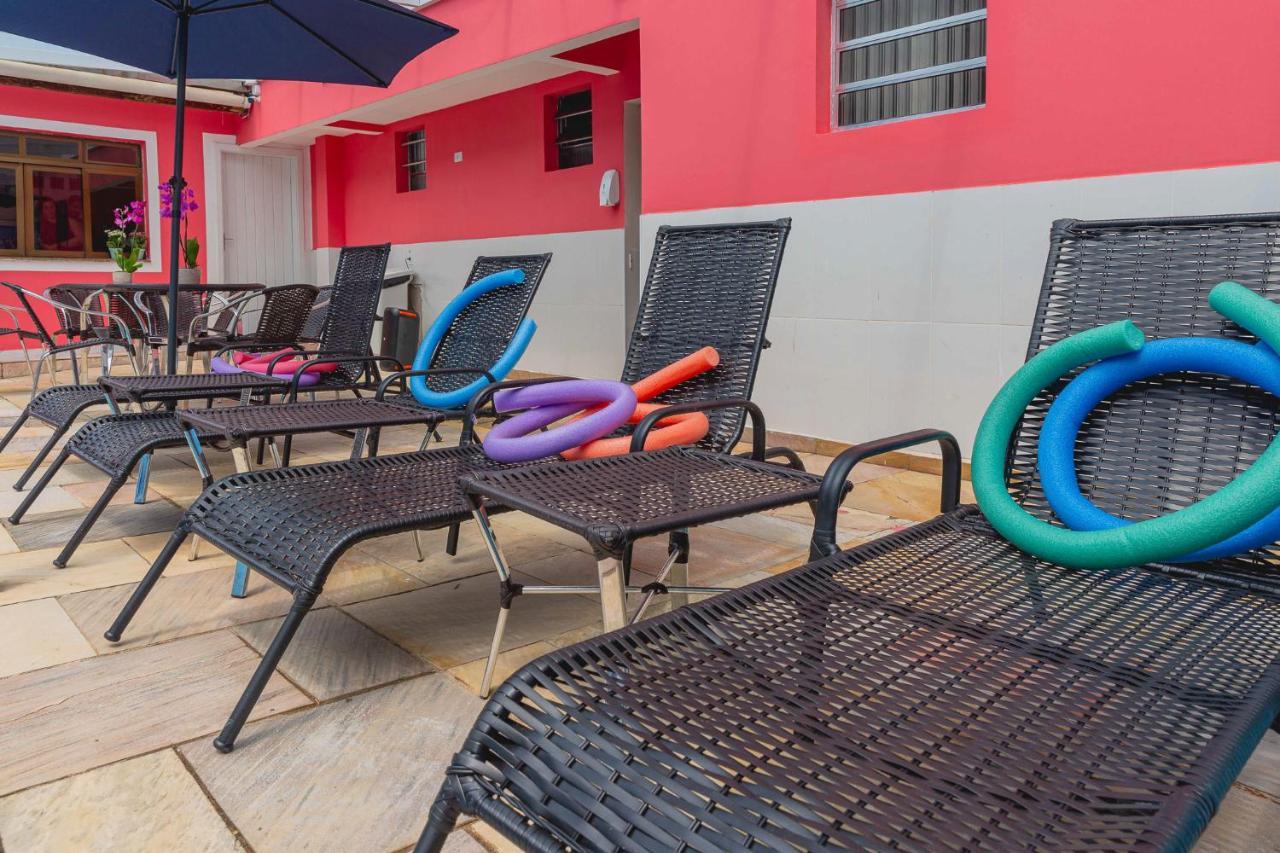 Pousada Sol Da Enseada Guaruja Inn - Piscina Aquecida Exterior foto