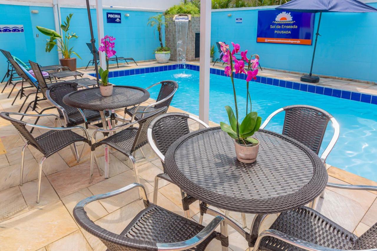 Pousada Sol Da Enseada Guaruja Inn - Piscina Aquecida Exterior foto